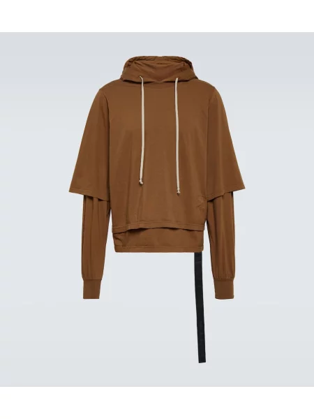 Jersey hoodie Drkshdw By Rick Owens rjava