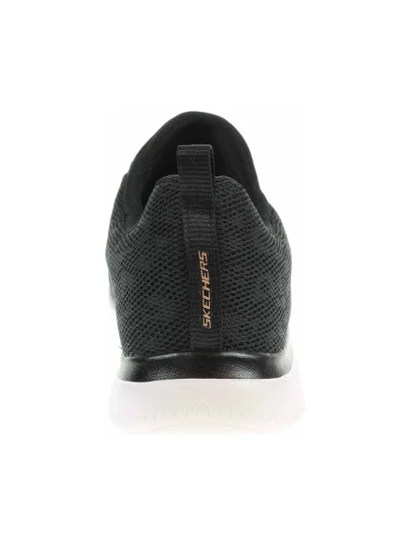 Tenisky Skechers s leopardím vzorom čierna