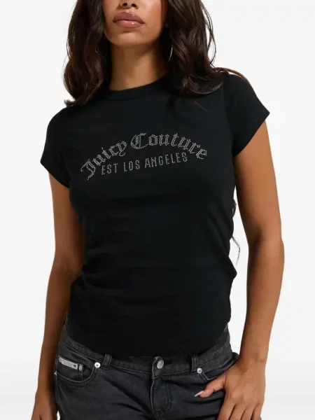Tricou Juicy Couture cu tepi negru