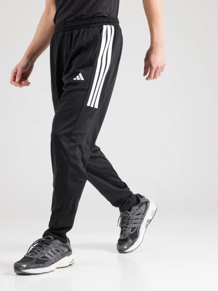 ADIDAS PERFORMANCE Pantaloni sport negru alb