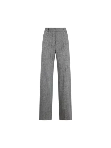 Spodnie Brooks Brothers wełniane szare