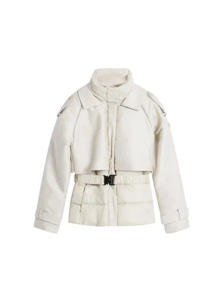 Desigual Geacă de primăvară-toamnă alb