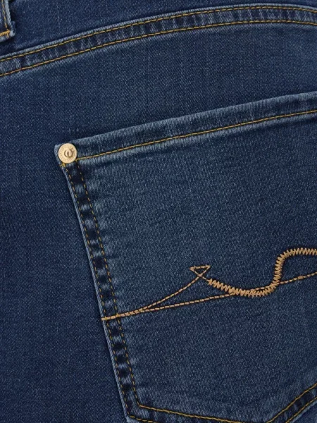 Τζιν 7 For All Mankind με κέντημα μπλε
