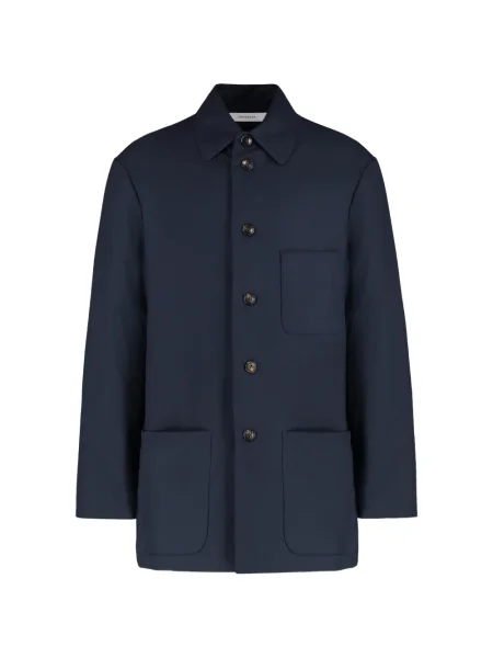 Jednořadá bunda Umit Benan modrá