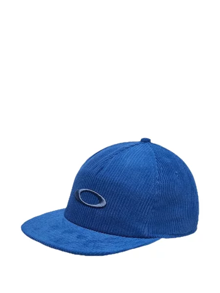 Șapcă Oakley de catifea cord albastru