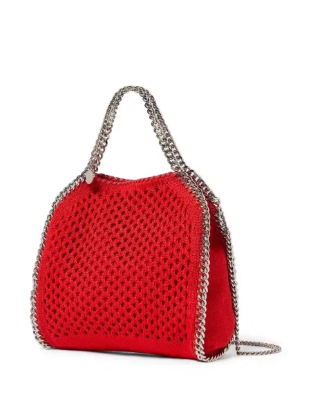 Geantă de mână Stella Mccartney tricotate roșu