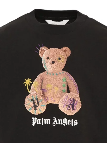 Koszulka dziecięca Palm Angels czarna