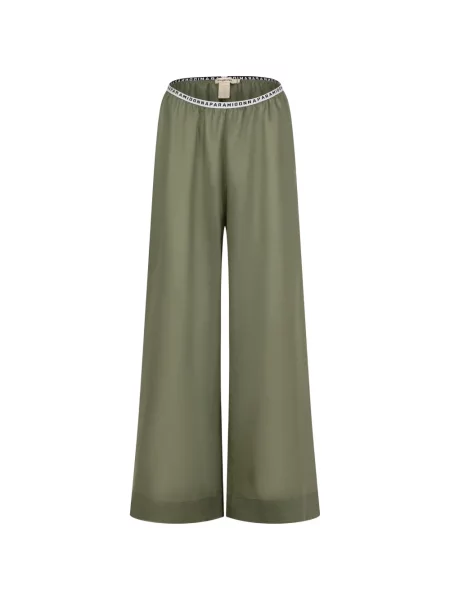 Spodnie Paramidonna z autografem zielone