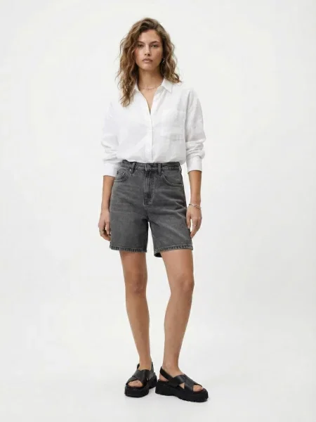 Джинсовые шорты Ltb Jeans серые
