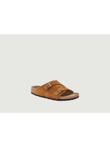 Sneakersy Birkenstock zamszowe pomarańczowe