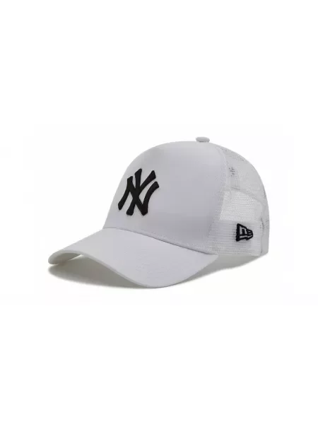 Czapka z daszkiem New Era New York Yankees Essential A-Frame Trucker biało-czarna biała