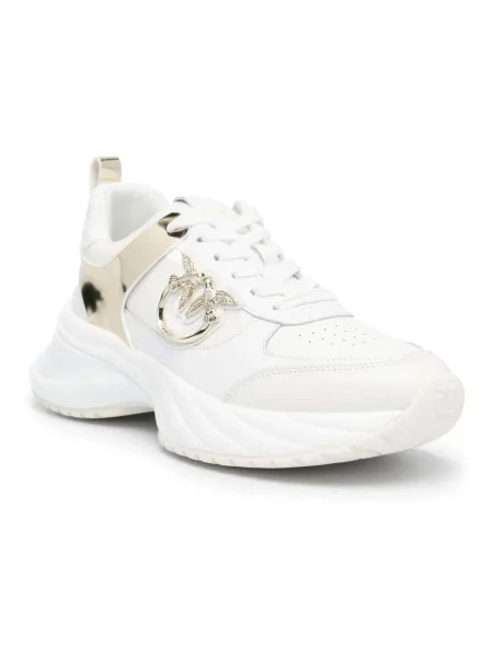 Pantofi Pinko din piele alb
