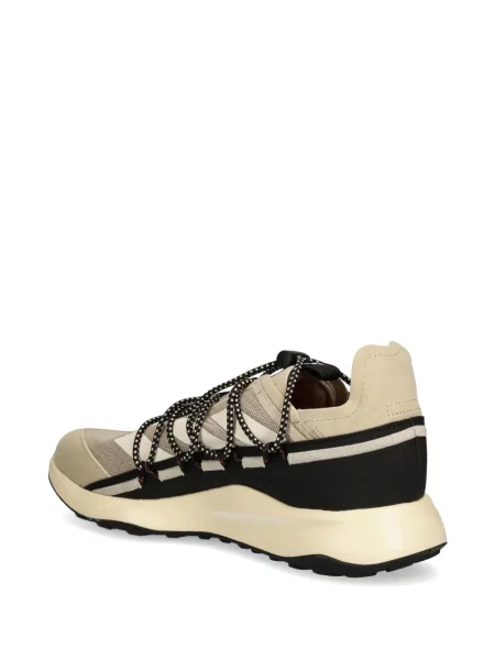 Sneakersy Adidas Terrex w paski z nadrukiem skórzane czarne