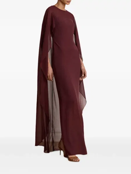 Rochie maxi Lauren Ralph Lauren roșu