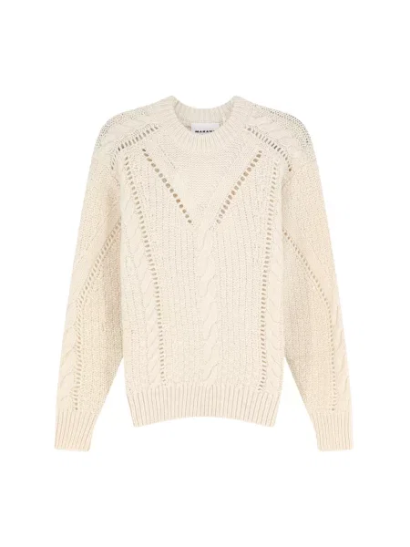 Sweter Marant Etoile wełniany beżowy