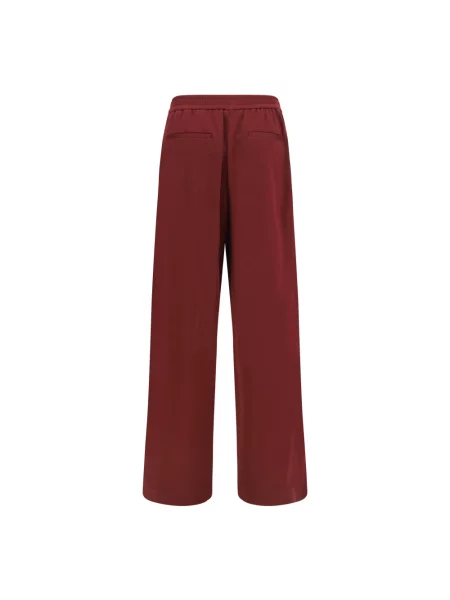 Spodnie dresowe Brunello Cucinelli czerwone