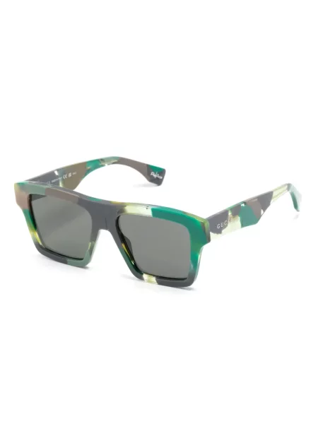Sluneční brýle Gucci Eyewear zelené