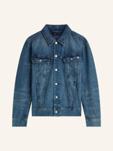 Scotch & Soda Džínová Bunda navy námořnictvo