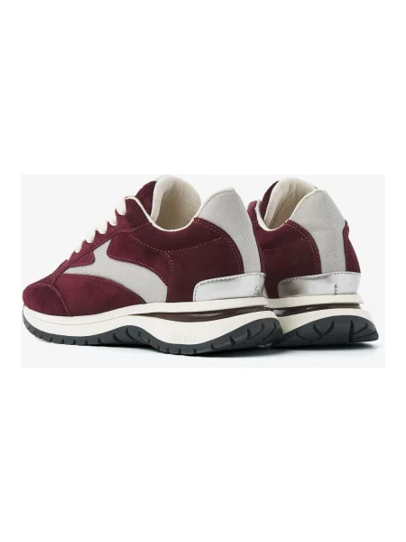 Sneakersy Via Vai skórzane czerwone