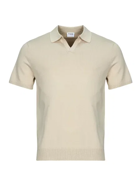 Polo majica Selected bež