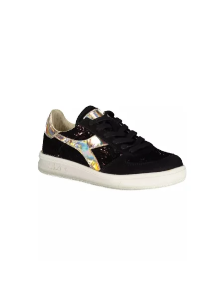 Trampki Diadora skórzane eleganckie czarne