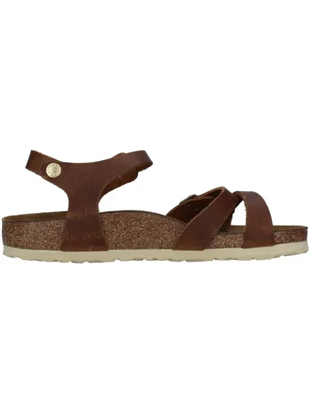 Kožené tenisky Birkenstock hnedá