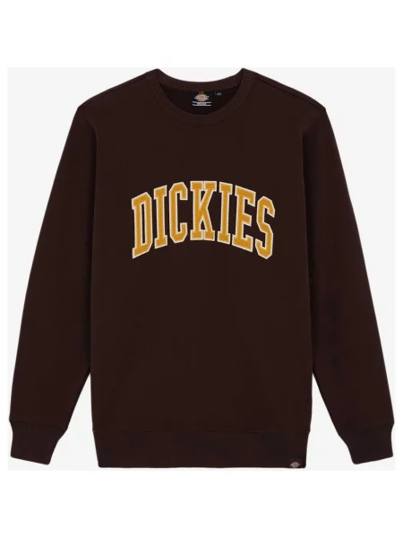 Brązowo-pomarańczowa bluza Dickies Aitkin S pomarańczowa