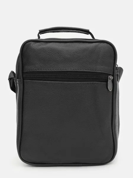 Borsa Leather Мессенджер Шкіра чорний
