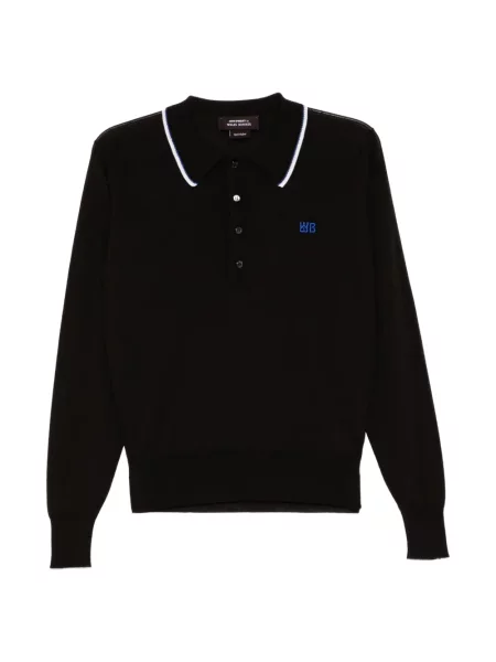 Tricou polo Wales Bonner maro