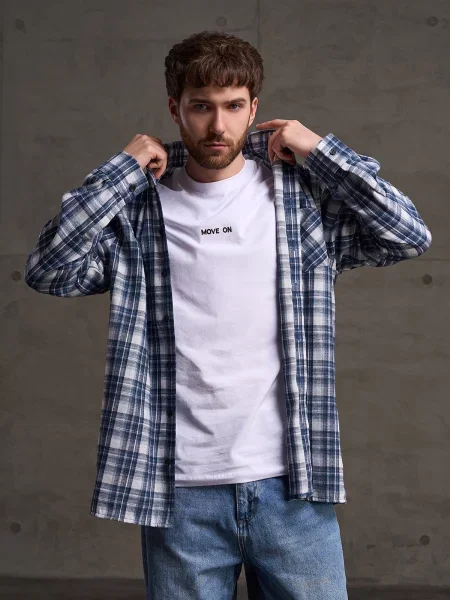 Сорочка в клітинку ISSA Plus мультиколор