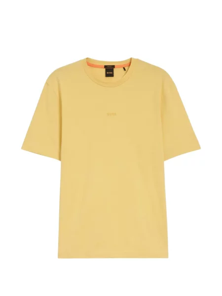 Tricou Boss cu autograf galben