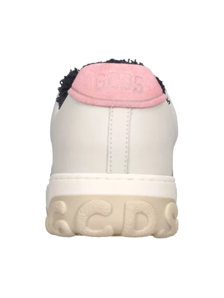 Sneakersy Gcds skórzane beżowe