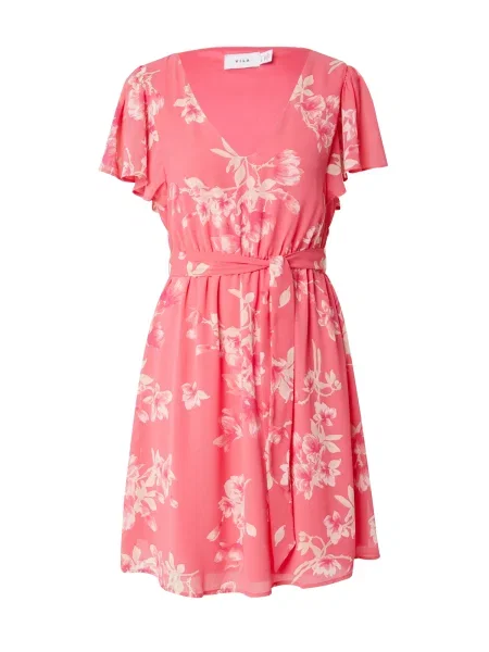 VILA Rochie MICADA / zmeură / pastel roz