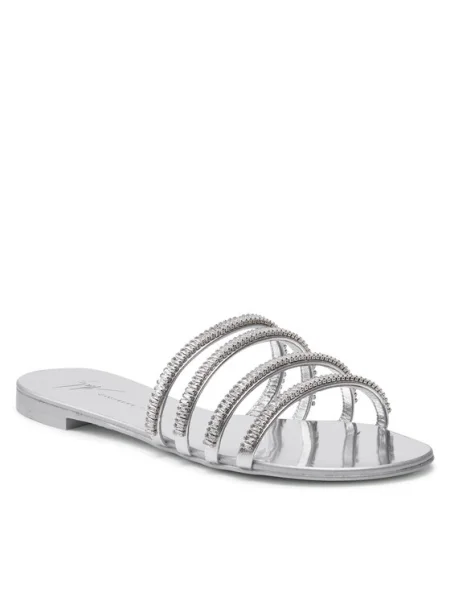 Papucs GIUSEPPE ZANOTTI Silver
