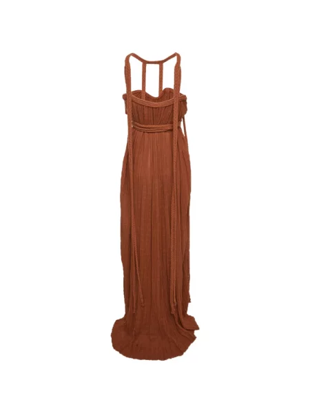 Rochie 424 țesută maro
