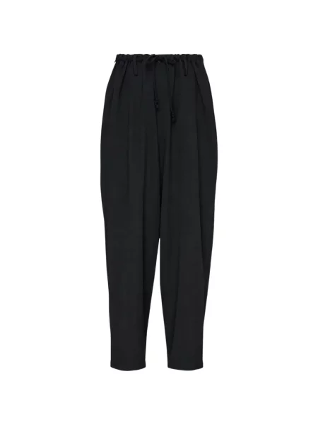 Pantaloni Yohji Yamamoto cu cordon negru