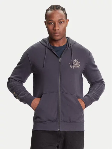 Quiksilver Mikina Tmavomodrá modrá