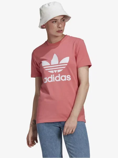 Tricou Adidas Originals roz