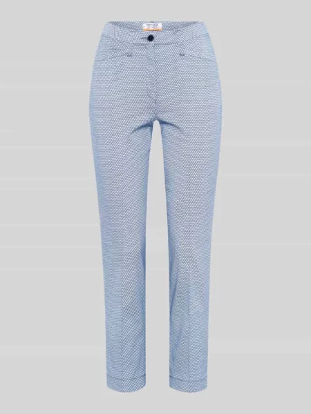 Chinosy o kroju regular fit z mieszanki bawełny model LORELLA' Raphaela By Brax