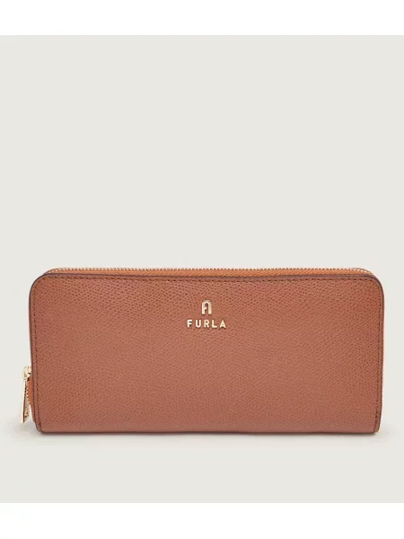 Furla De piele portofel Furla Camelia maro