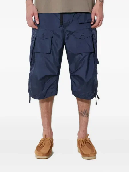 Pantaloni scurți cargo Engineered Garments albastru