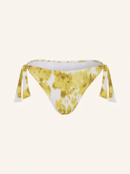 Maryan Mehlhorn Trojúhelníkové Bikinové Kalhotky Soft Focus Florals žlutá/ bílá/ šedá bílé