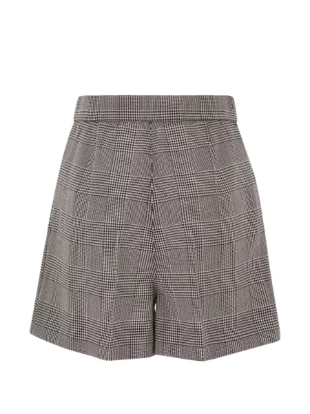 Pantaloni scurți Max Mara în carouri
