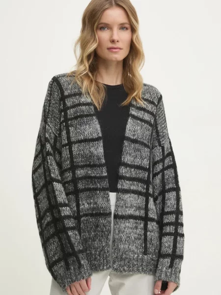 Жилетка с вълна Answear Lab сиво