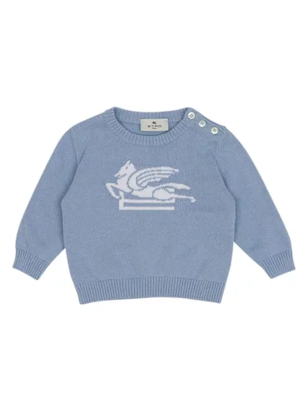 Sweter dziecięcy Etro niebieski
