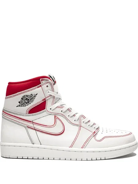 Sneakerși Jordan Air Jordan 1 alb