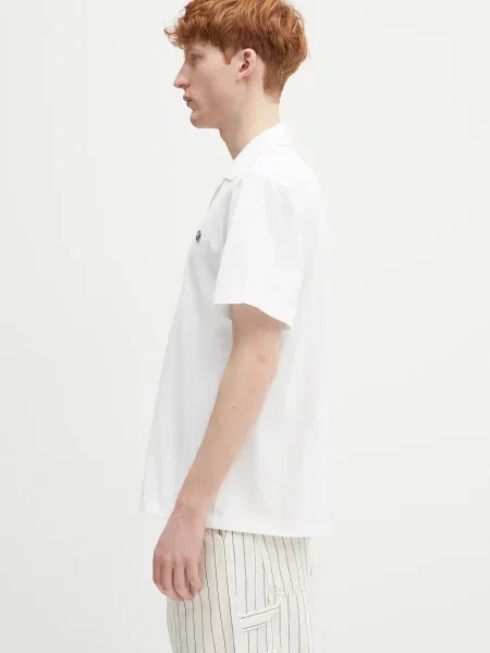 Однотонное поло Ambush белое