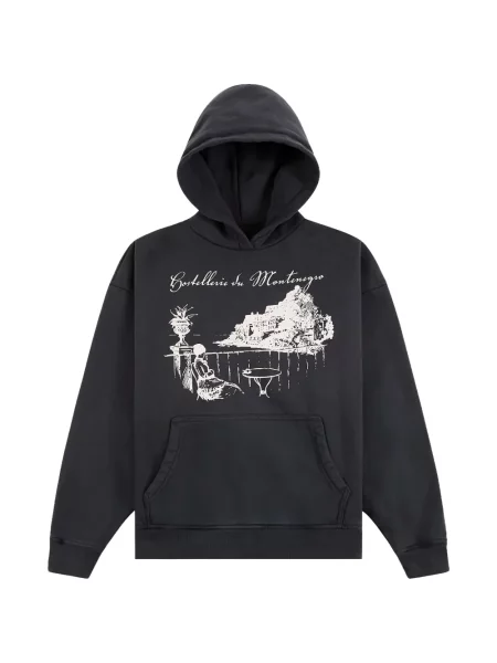 Hanorac cu glugă Rhude negru