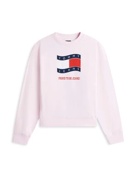 Palton Tommy Jeans alb