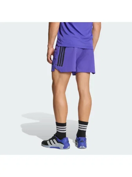 SZORTY POWER 3 STRIPES fioletowe